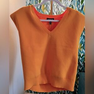 Express Padded Shoulder Sweater Vest Size L